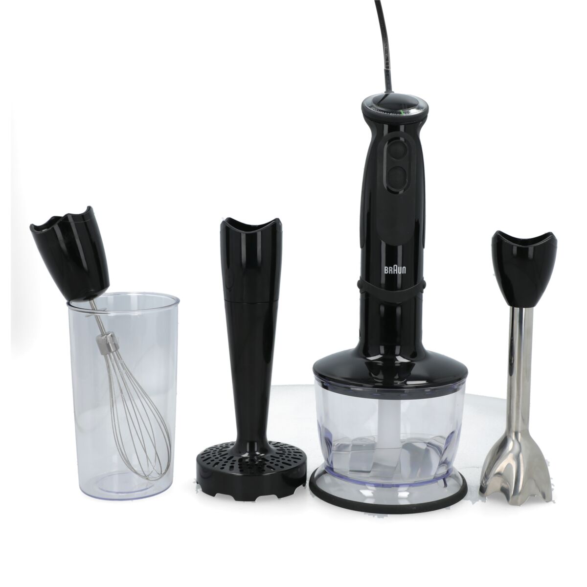 Braun Multiquick 5 Vario Stabmixer 1000w Braun 1000W Stainless Steel and Plastic Multiquick 5 Vario Hand Blender
